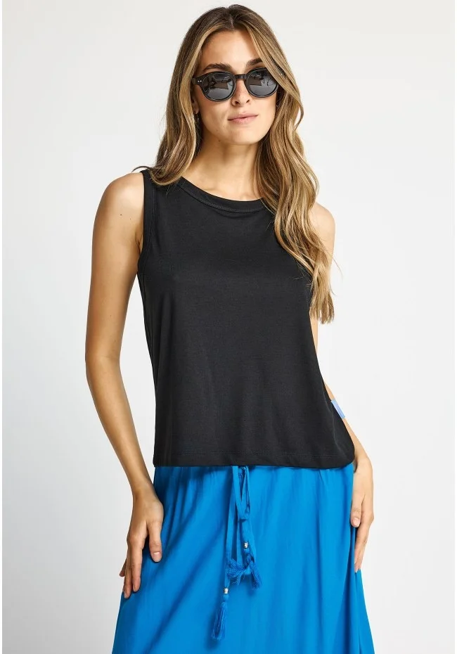 Φωτογραφία προϊόντος: FUNKY BUDDHA T-SHIRT ΓΥΝΑΙΚΕΙΟ ΜΑΥΡΟ FBL013-112-04 REGULAR FIT