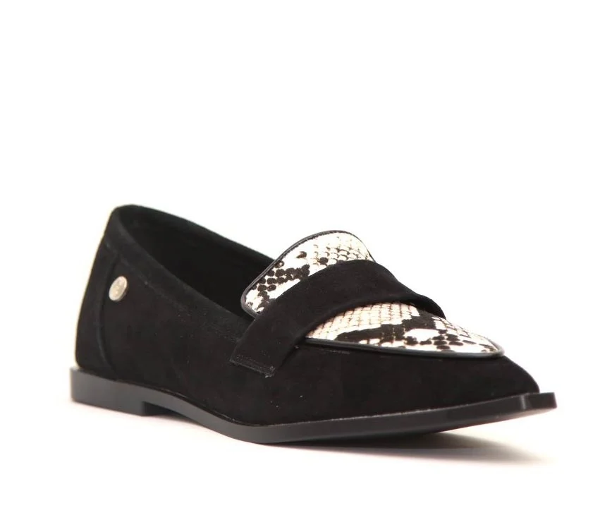 Φωτογραφία προϊόντος: top3shoes Top3 Shoes SA768 Γυναικεία Loafers από Δέρμα Καστόρι σε Μαύρο χρώμα