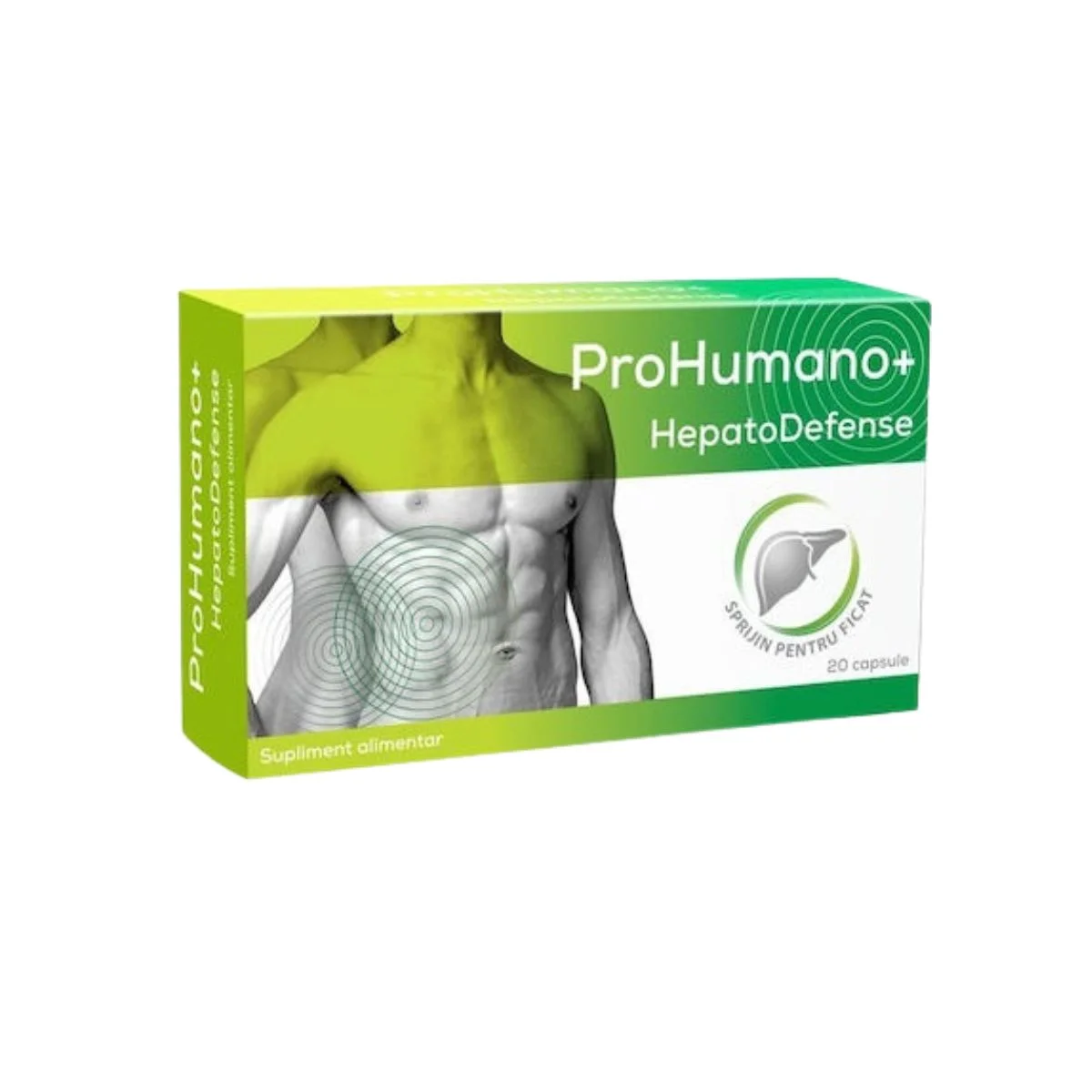 Φωτογραφία προϊόντος: OEM Prohumano+ Hepatodefense για την Υποστήριξη του Ήπατος 20caps