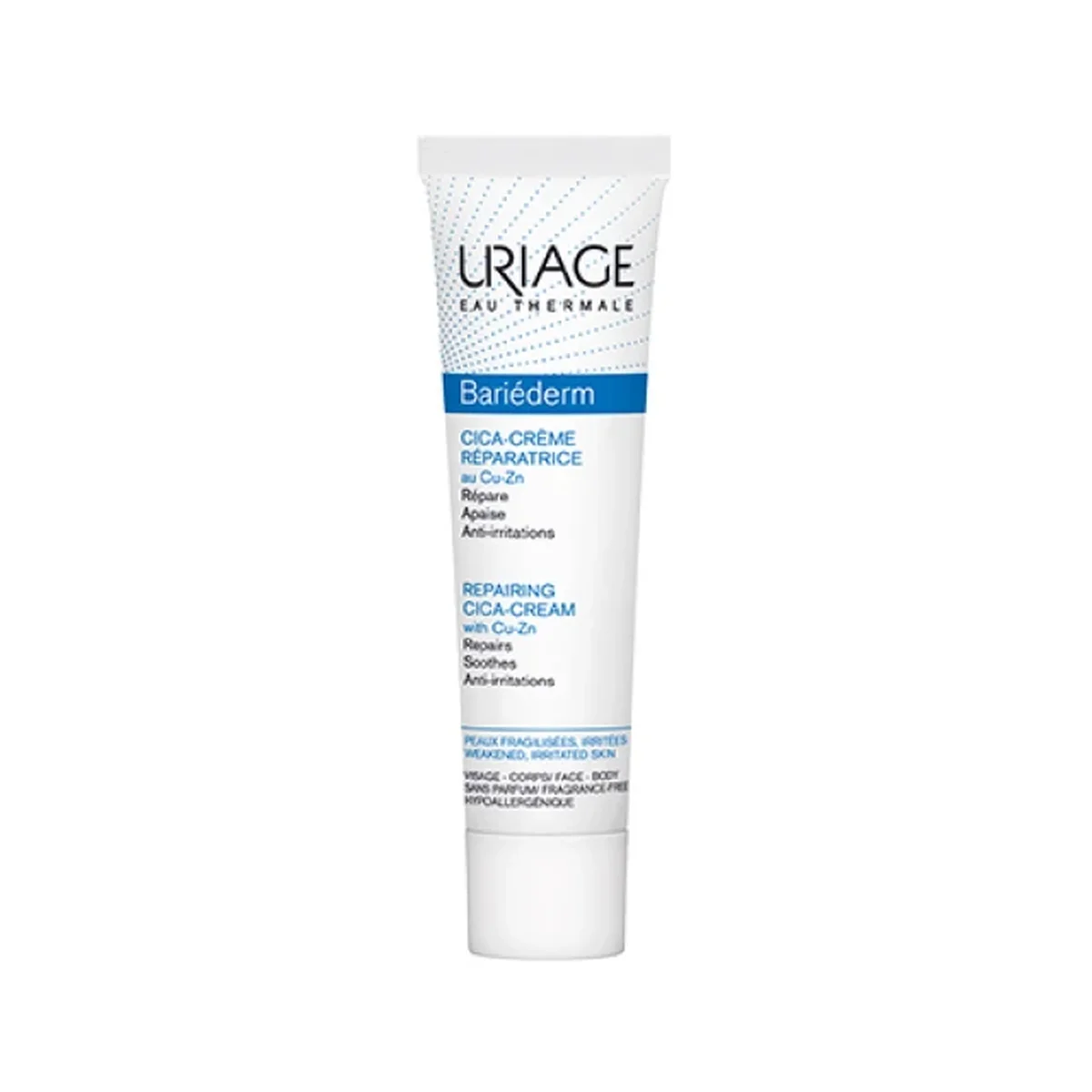 Φωτογραφία προϊόντος: Uriage,Uriage Bariederm Uriage Bariederm Cica-Creme Reparatrice Cu-Zn Επανορθωτική Κρέμα για Πρόσωπο & Σώμα, 100ml
