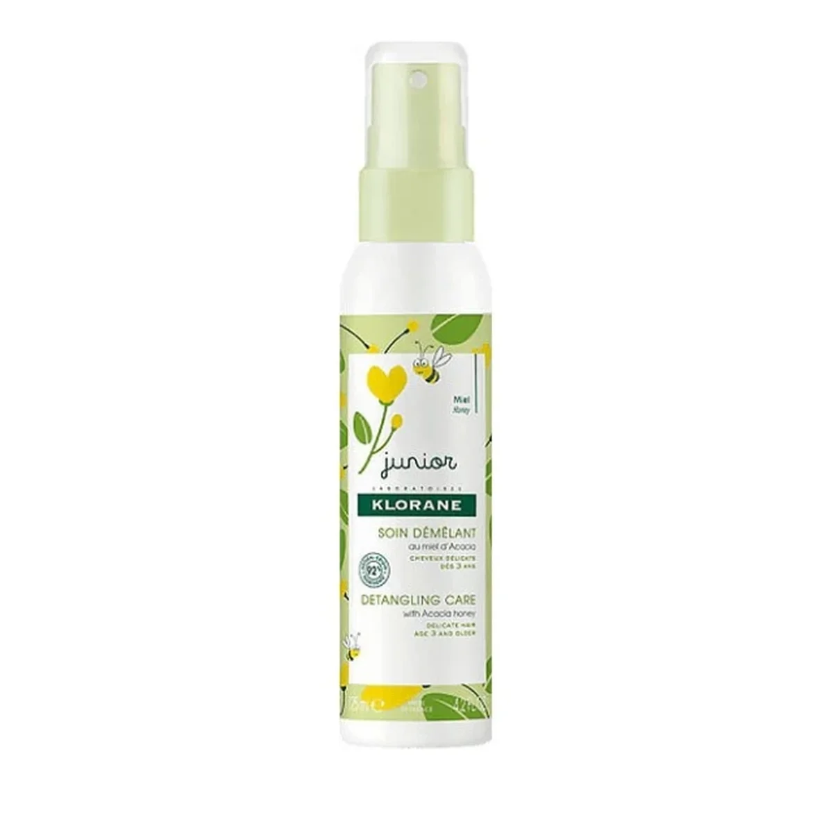 Φωτογραφία προϊόντος: Klorane,Klorane Junior /Bébé Klorane Klorane Junior Detangling Care Spray Μαλακτικό Σπρέι Μαλλιών με Μέλι Ακακίας, 125ml