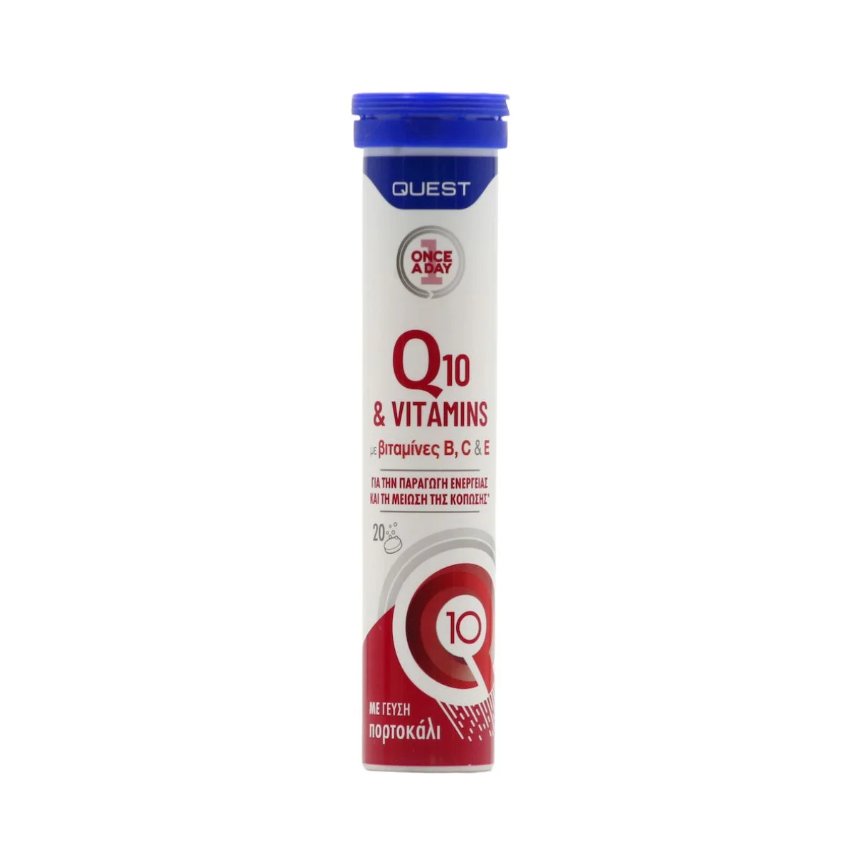 Φωτογραφία προϊόντος: Quest,Quest Once A Day (Effervescents) Quest Q10 & Vitamins 20 αναβράζοντα δισκία