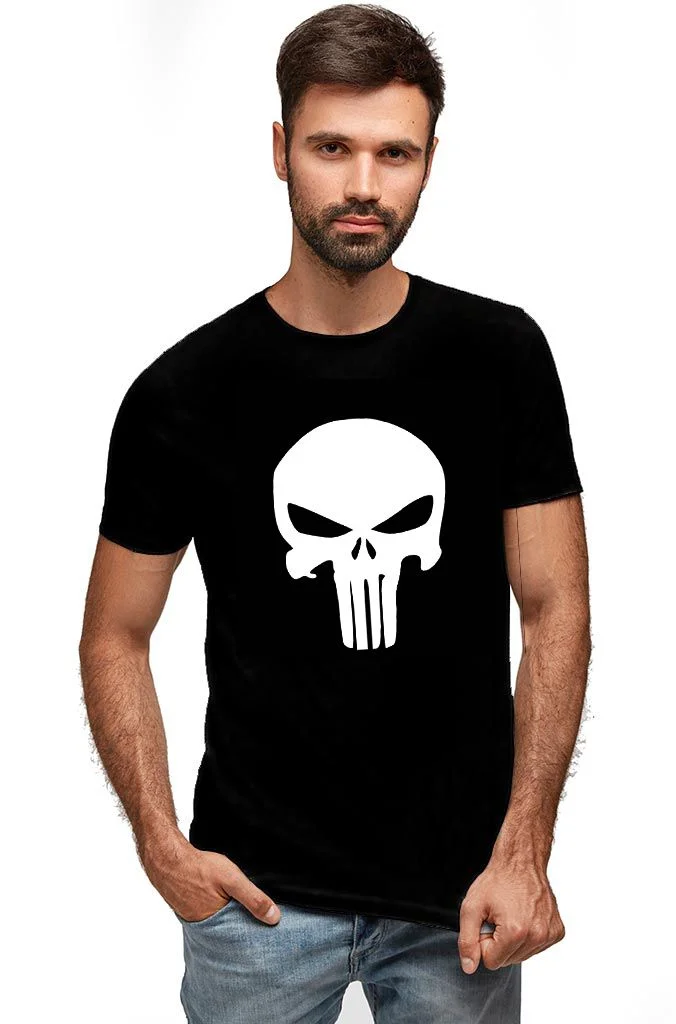 Φωτογραφία προϊόντος: Prime T-Shirt Μαύρο με σχέδιο Punisher 8590-1