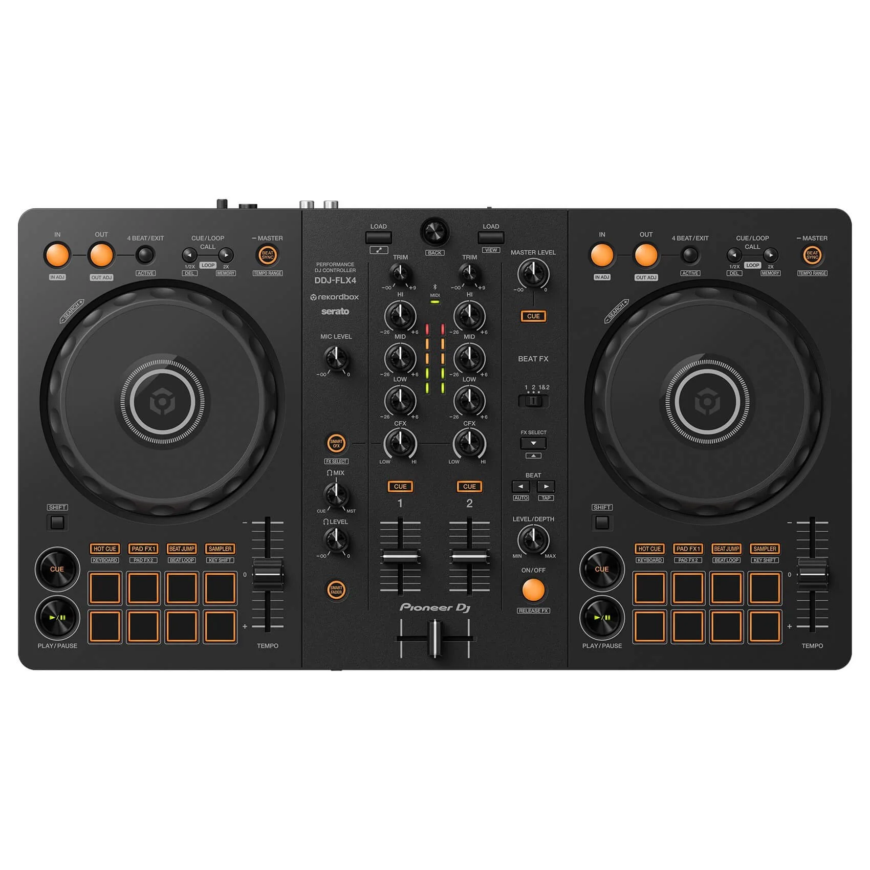 Φωτογραφία προϊόντος: Pioneer Dj Pioneer DDJ-FLX4 Dj Controller Μαύρο