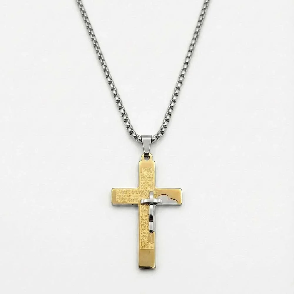 Φωτογραφία προϊόντος: OEM Ανδρικός σταυρός μεγάλος χρυσός