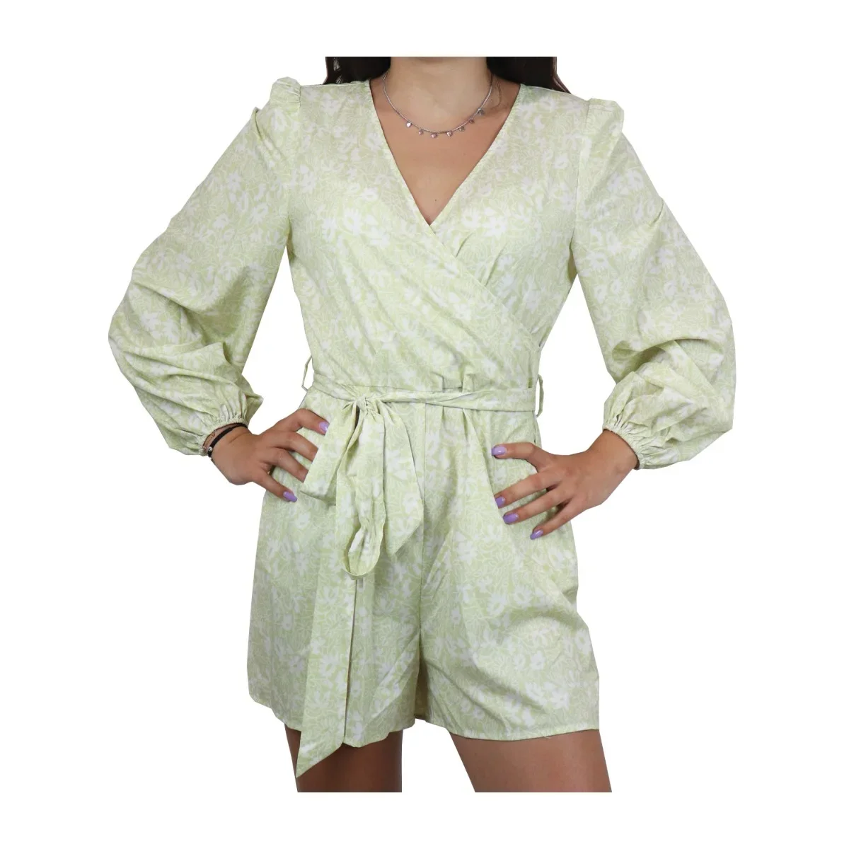 Φωτογραφία προϊόντος: NA-KD Γυναικείο Jumpsuit 1018-006818-8202-580 Green Flower
