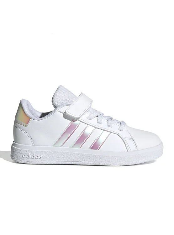 Φωτογραφία προϊόντος: Παιδικά Παπούτσια Adidas Grand Court 2.0 για Κορίτσια Holographic (Μεγέθη 28-35) ΛΕΥΚΟ