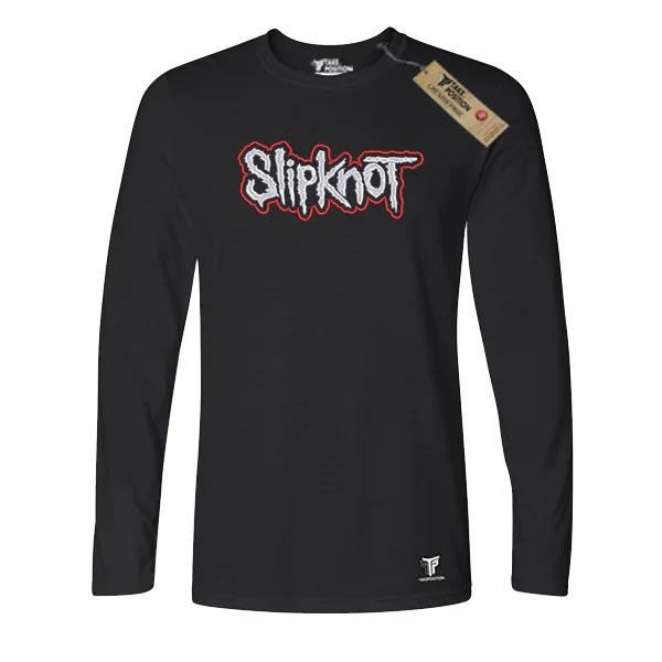 Φωτογραφία προϊόντος: Κέντημα Slipknot σε Ανδρική Μπλούζα Μακριά Μανίκια Takeposition, Μαύρο | 214-333-7527