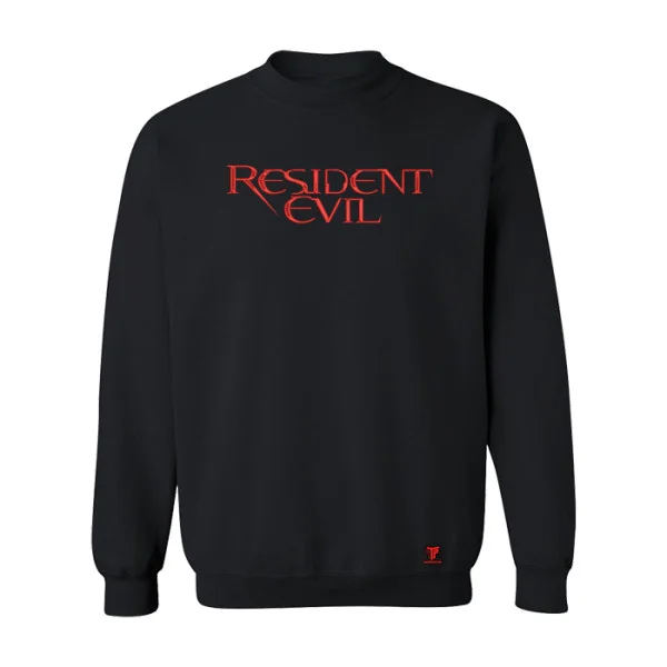 Φωτογραφία προϊόντος: Κέντημα σχέδιο Resident Evil σε Ανδρική φούτερ μπλούζα Takeposition σε Μαύρο