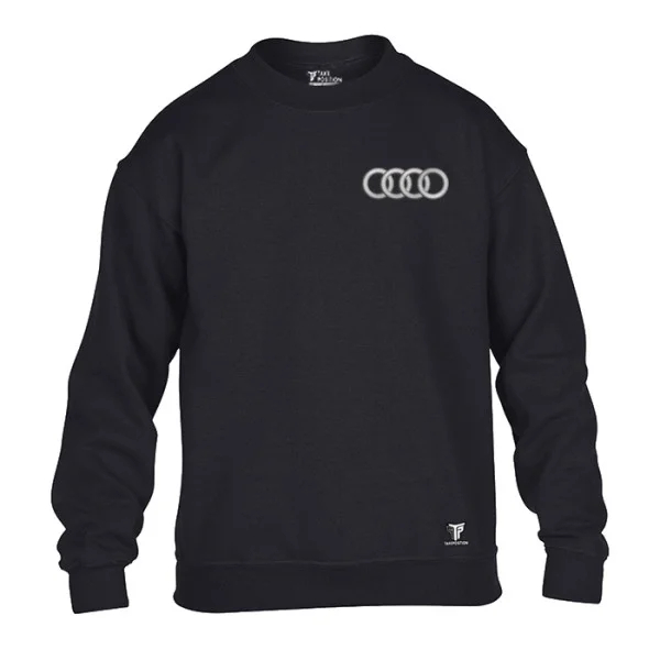 Φωτογραφία προϊόντος: Κέντημα Auto Audi Παιδική μπλούζα φούτερ Takeposition – Μαύρο