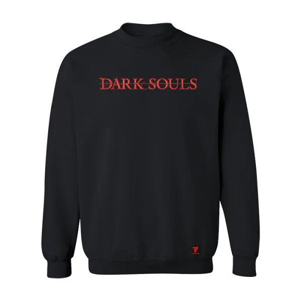 Φωτογραφία προϊόντος: Κέντημα σχέδιο Dark Souls σε Ανδρική φούτερ μπλούζα Takeposition σε Μαύρο