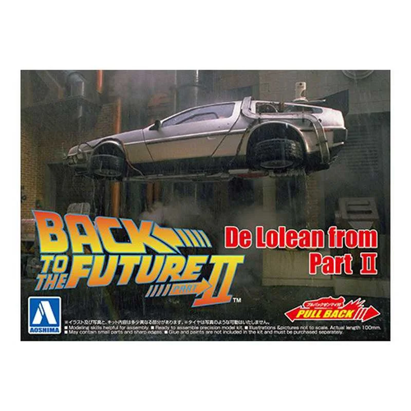 Φωτογραφία προϊόντος: Aoshima 1/43 Back to the Future Pullback Delorean (AO05476) 25942