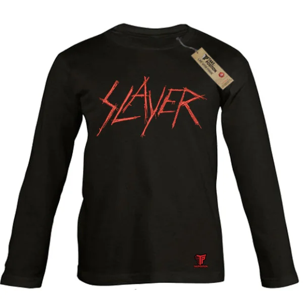 Φωτογραφία προϊόντος: Κέντημα Slayer σε Παιδικό Μπλουζάκι Κοντομάνικο Takeposition, Μαύρο | 214-814-7522