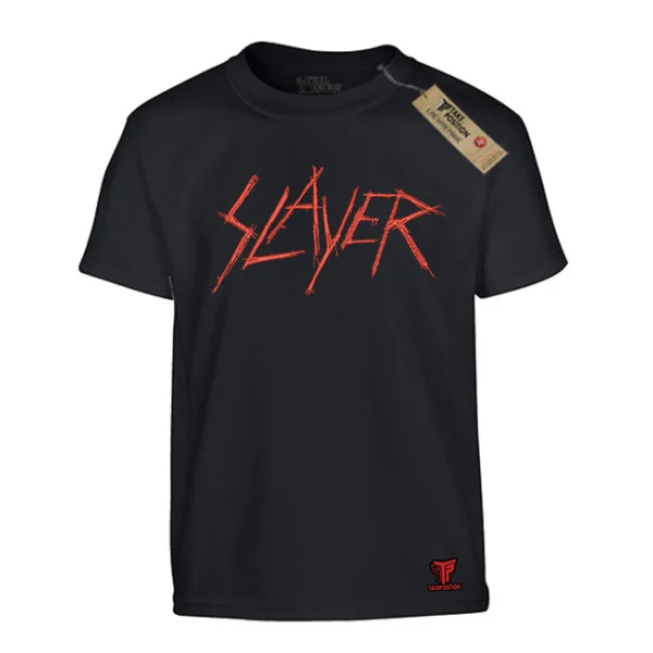 Φωτογραφία προϊόντος: Κέντημα Slayer σε Παιδική Μπλούζα Κοντομάνικη Takeposition, Μαύρο | 214-806-7522