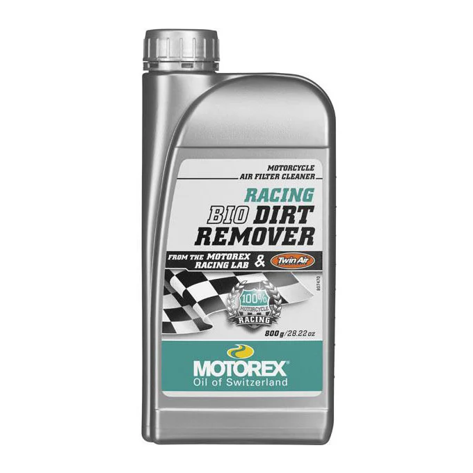 Φωτογραφία προϊόντος: Motorex Racing Bio Dirt Remover Καθαριστικό Φίλτρου Αέρα 900gr MOTOREX MTXUNICLE08