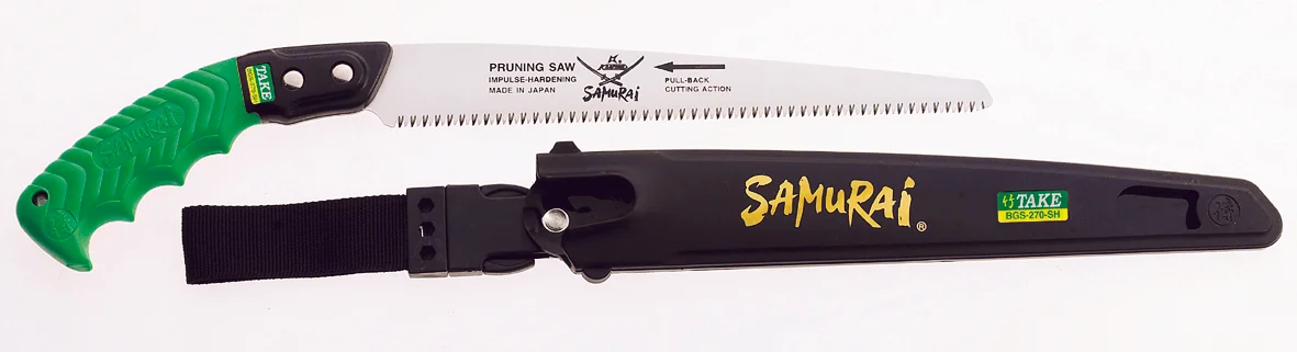 Φωτογραφία προϊόντος: Χειροπρίονο Samurai με Ευθεία Λάμα 240/1,7mm Λεπτής Οδόντωσης + Θήκη
