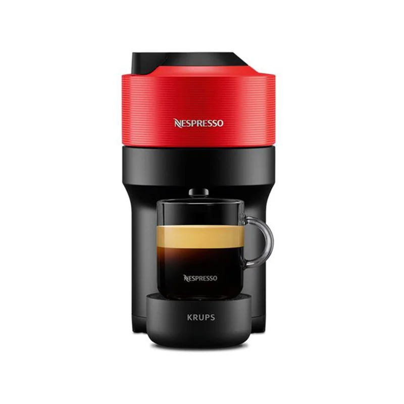 Φωτογραφία προϊόντος: Krups Nespresso XN9205 Vertuo Pop Καφετιέρα για Κάψουλες Vertuo Πίεσης 15bar Spicy Red