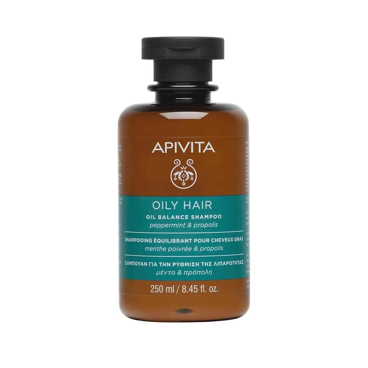 Φωτογραφία προϊόντος: Medipharmacy Apivita Shampoo Oil Balance Peppermint & Propolis 250 ml