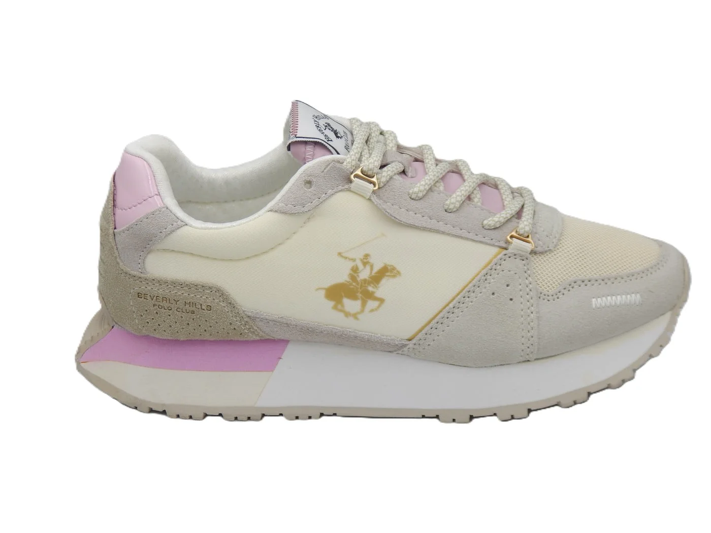 Φωτογραφία προϊόντος: POLO BEVERLY HILLS ΓΥΝΑΙΚΕΙΑ SNEAKERS ΜΠΕΖ