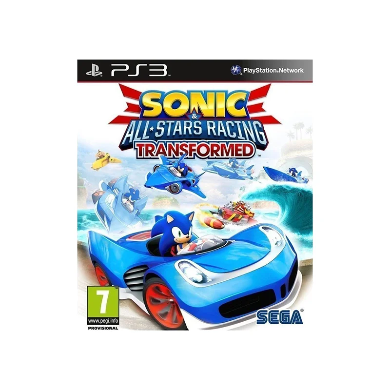 Φωτογραφία προϊόντος: Sega SONIC ALL-STARS RACING TRANSFORMED PS3