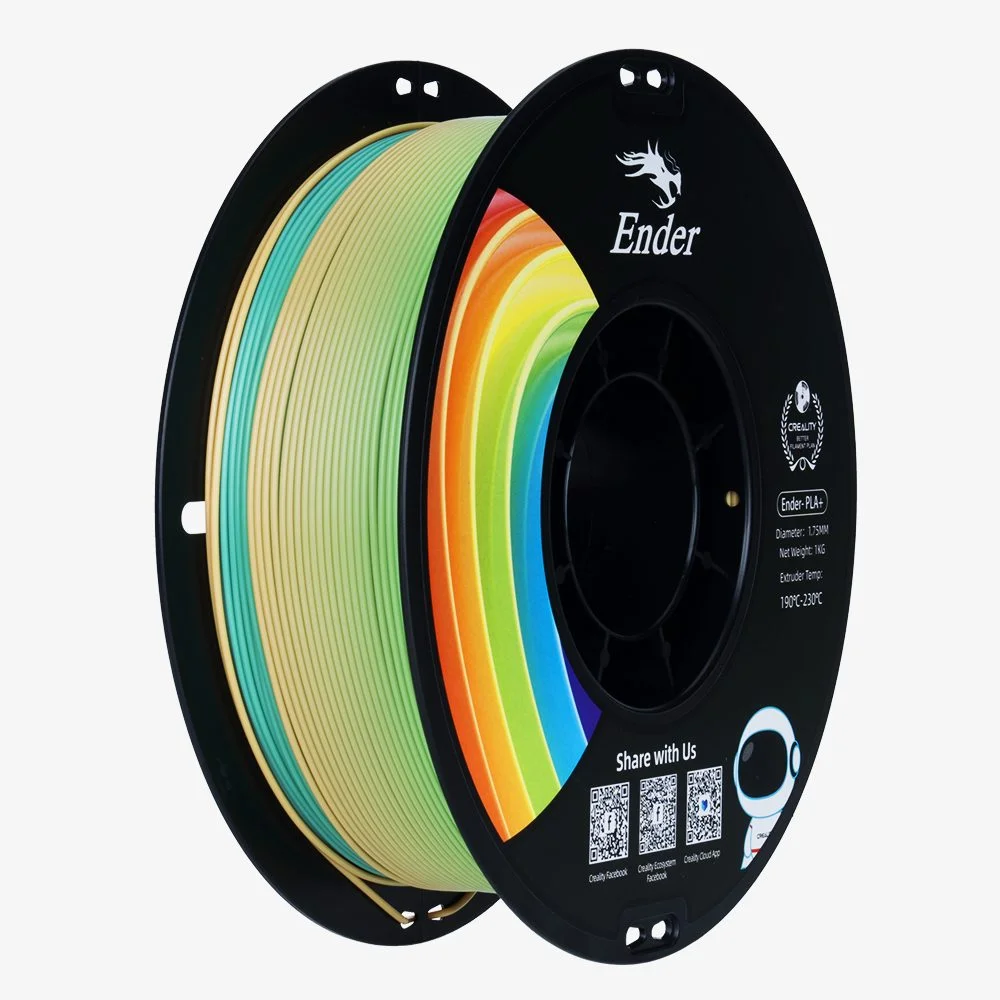 Φωτογραφία προϊόντος: Creality EN-PLA+ Rainbow Ender 3D Printer Filament Strength 34MPA Bend 77MPa 1 kg Spool1.75 33010103