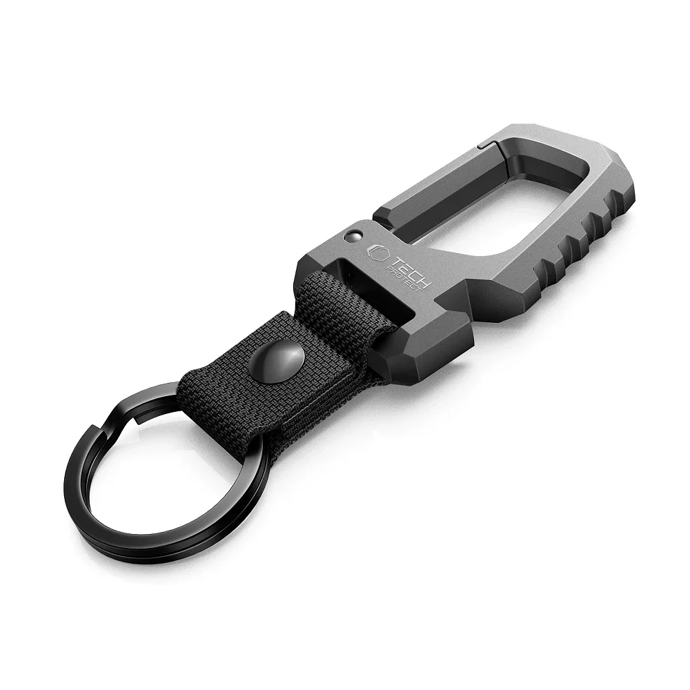 Φωτογραφία προϊόντος: Tech-Protect Μπρελόκ Slidelock Carabiner Keychain Gunmetal