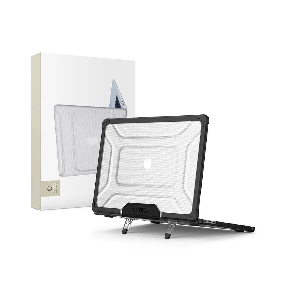 Φωτογραφία προϊόντος: Tech-Protect Θήκη Smartshell Pro Macbook Air 15 M2‑M5 2023‑2026 Black / Clear