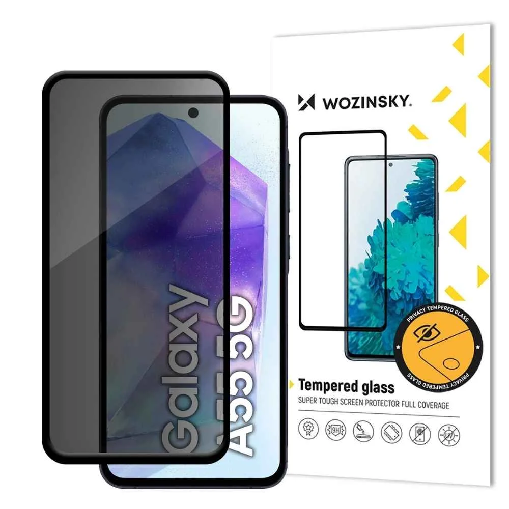 Φωτογραφία προϊόντος: Wozinsky Privacy Glass Tempered Glass for Samsung Galaxy S25 With Anti Spy Privacy Filter