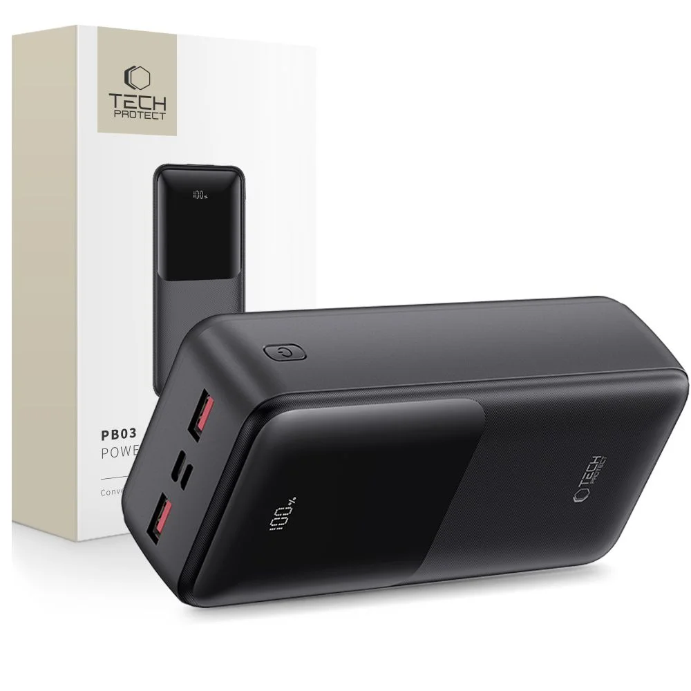 Φωτογραφία προϊόντος: Tech-Protect PB03 Power Bank 30000mAh 22.5W Black