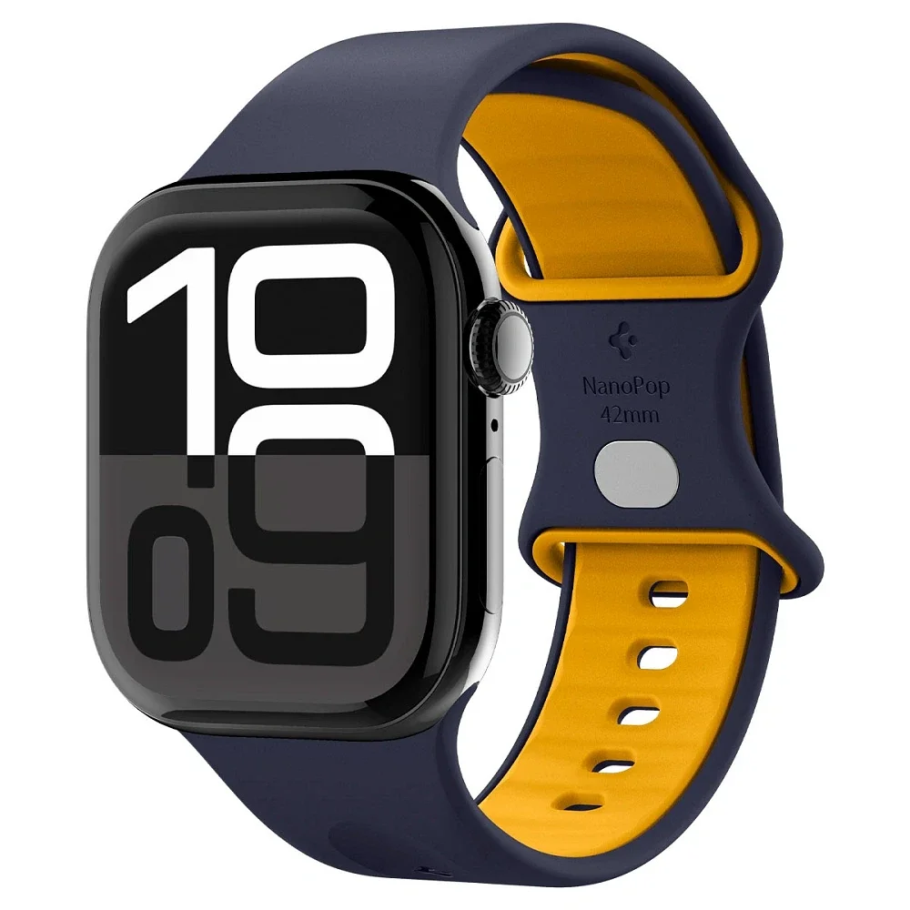 Φωτογραφία προϊόντος: Spigen Λουράκι Nano Pop Apple Watch 6 / 7 / 8 / 9 / 10 / SE 40 / 41 / 42 mm Blueberry Navy