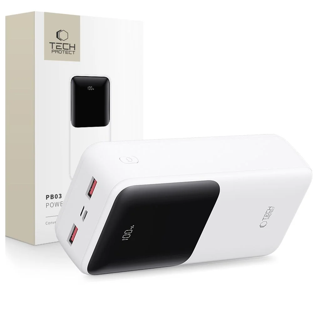 Φωτογραφία προϊόντος: Tech-Protect PB03 Power Bank 30000mAh 22.5W White