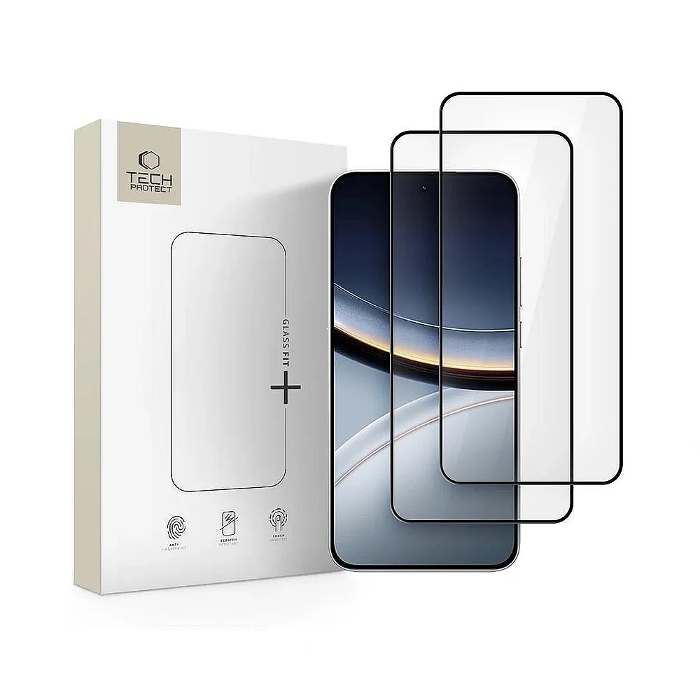Φωτογραφία προϊόντος: Tech-Protect Glass Fit+ 2-Pack Xiaomi Poco F7 5G Black