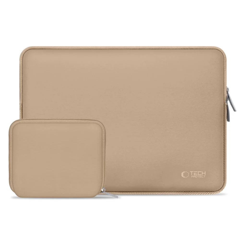 Φωτογραφία προϊόντος: Tech-Protect Θήκη Neoslim MacBook / Laptop 13-14 & Τσαντάκι Caffe Latte