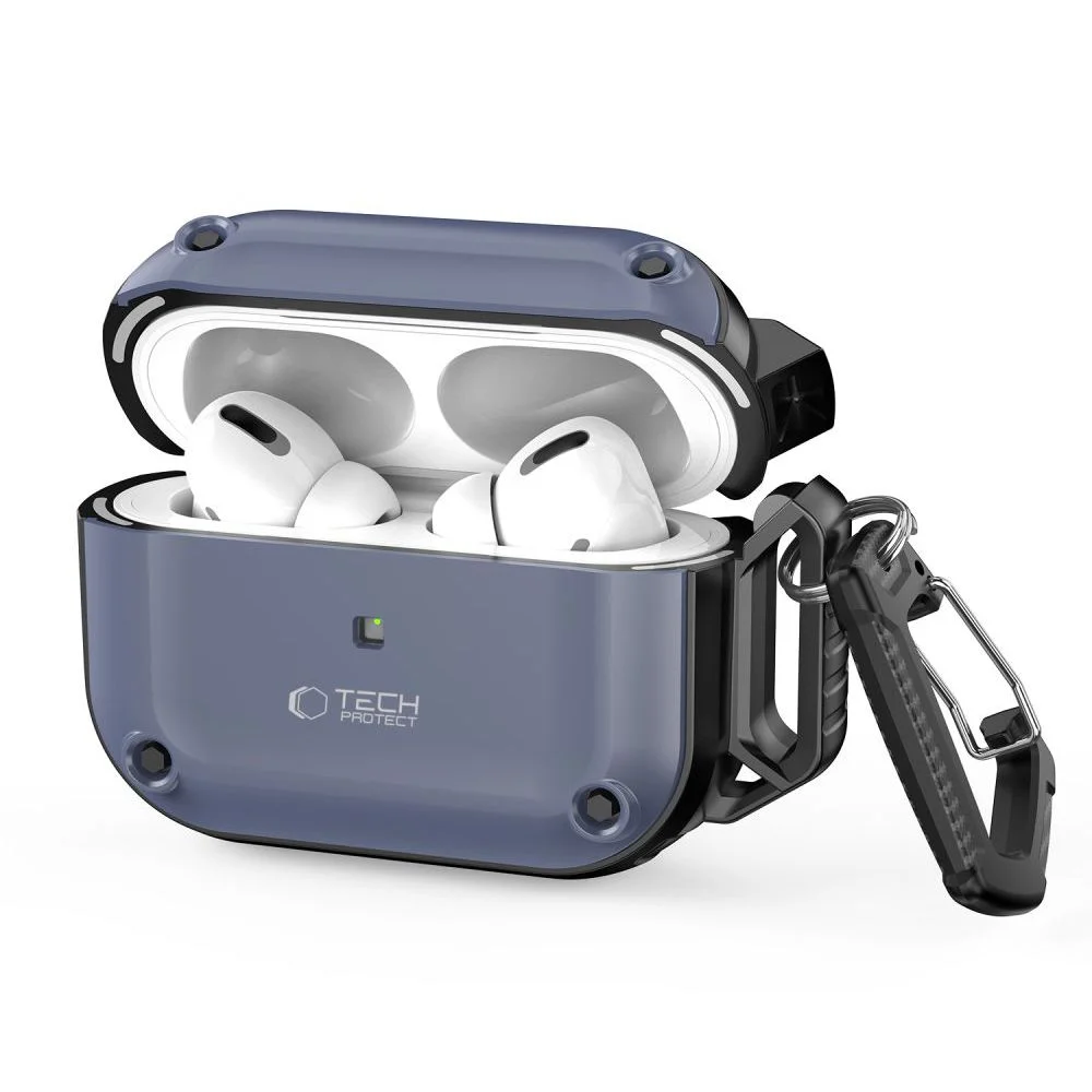 Φωτογραφία προϊόντος: Tech-Protect Θήκη Rough Hook Apple AirPods Pro 1 / 2 Steel Blue