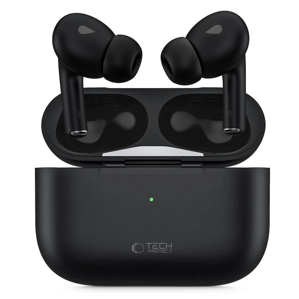 Φωτογραφία προϊόντος: Tech-Protect Ultraboost Pro In-ear Bluetooth Handsfree Ακουστικά με Θήκη Φόρτισης Black