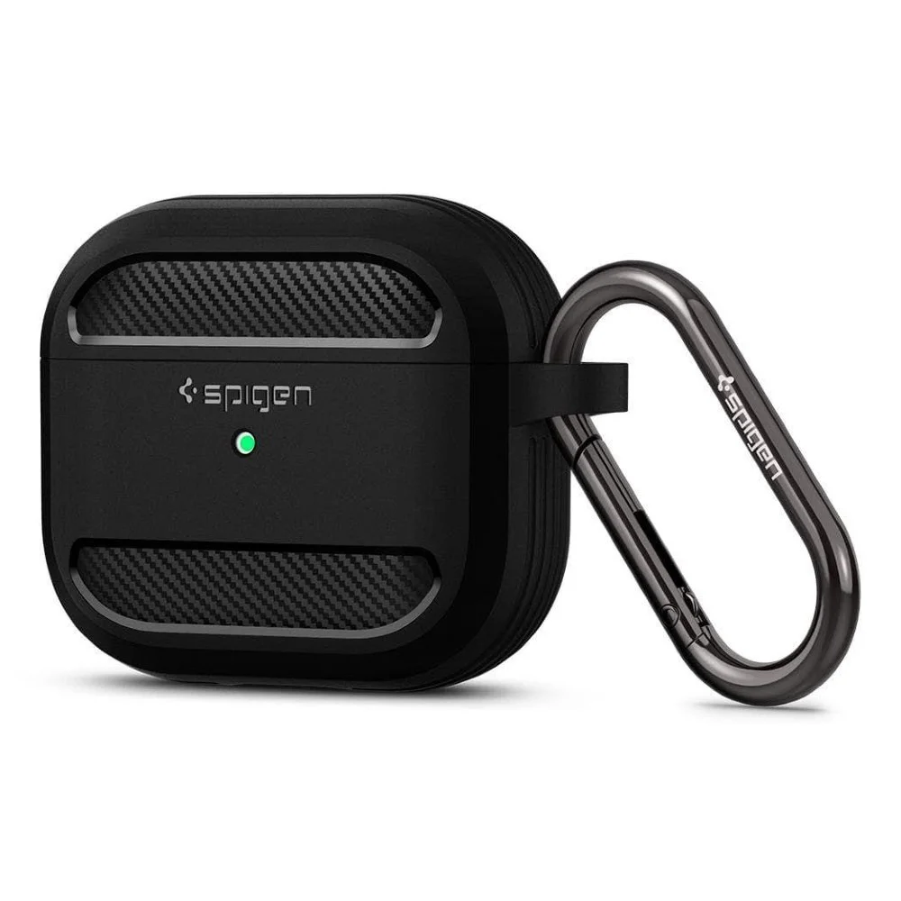 Φωτογραφία προϊόντος: Spigen θήκη Rugged Armor Case for Airpods 3 Matte Black