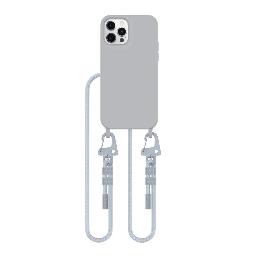 Φωτογραφία προϊόντος: Tech-Protect Θήκη με Κορδόνι MagNecklace MagSafe iPhone 12 / 12 Pro Crayon Grey