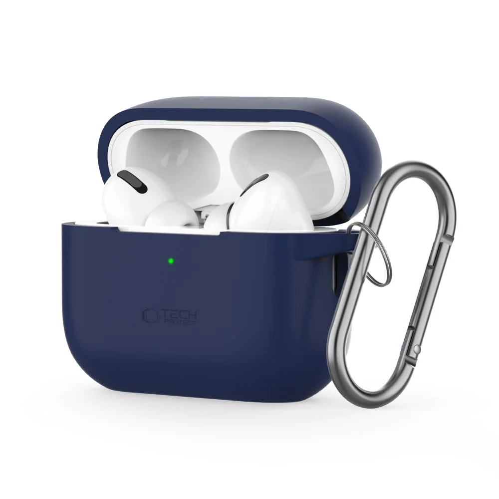 Φωτογραφία προϊόντος: Tech-Protect Θήκη Σιλικόνης Hook Apple AirPods Pro 1 / 2 Navy Blue