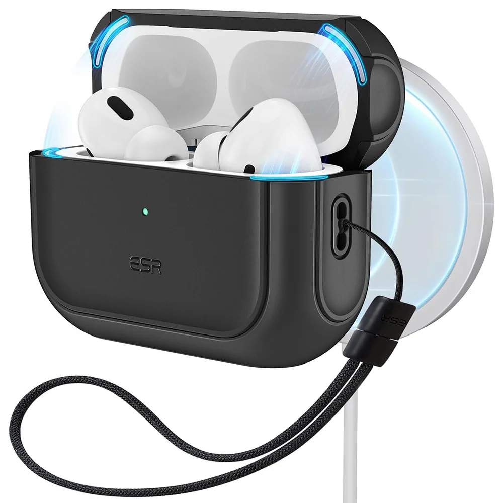 Φωτογραφία προϊόντος: ESR Θήκη Orbit Hybrid HaloLock Magsafe Apple AirPods Pro 1 / 2 Black