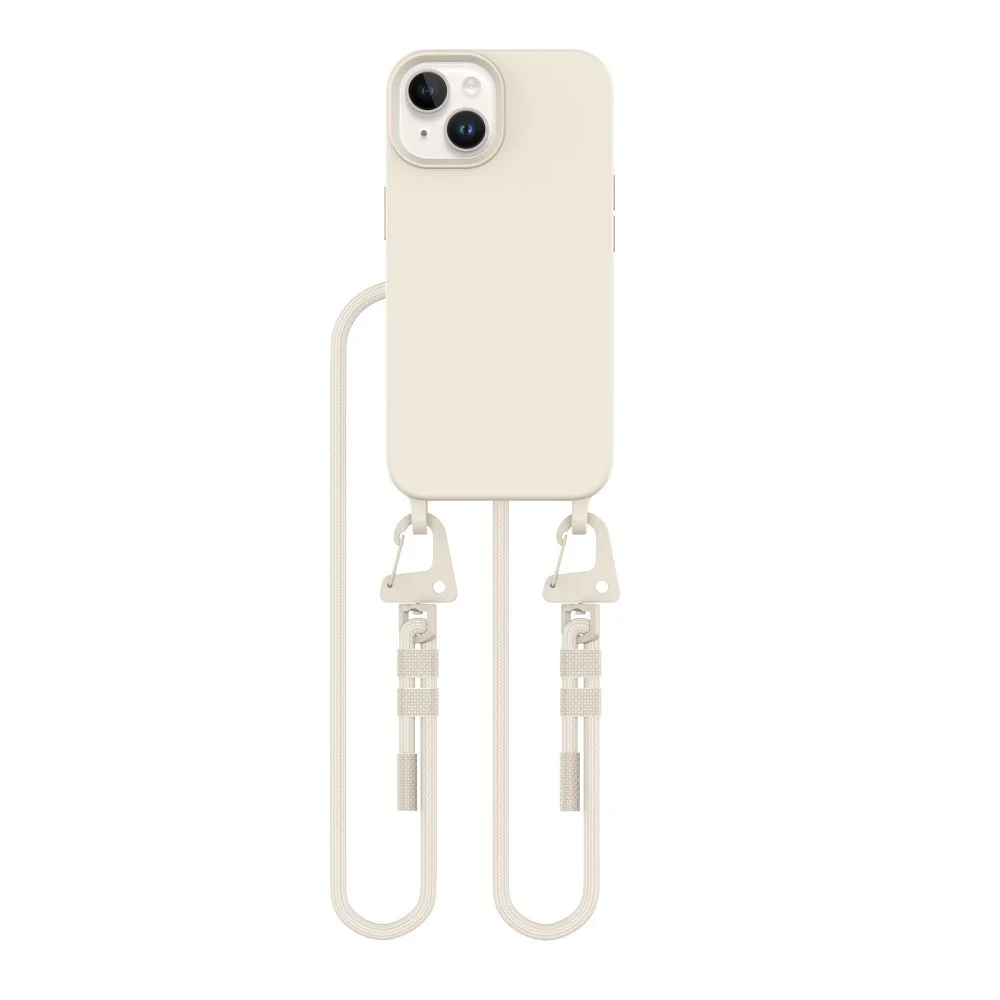 Φωτογραφία προϊόντος: Tech-Protect Θήκη με Κορδόνι MagNecklace MagSafe iPhone 15 Cosmic Latte