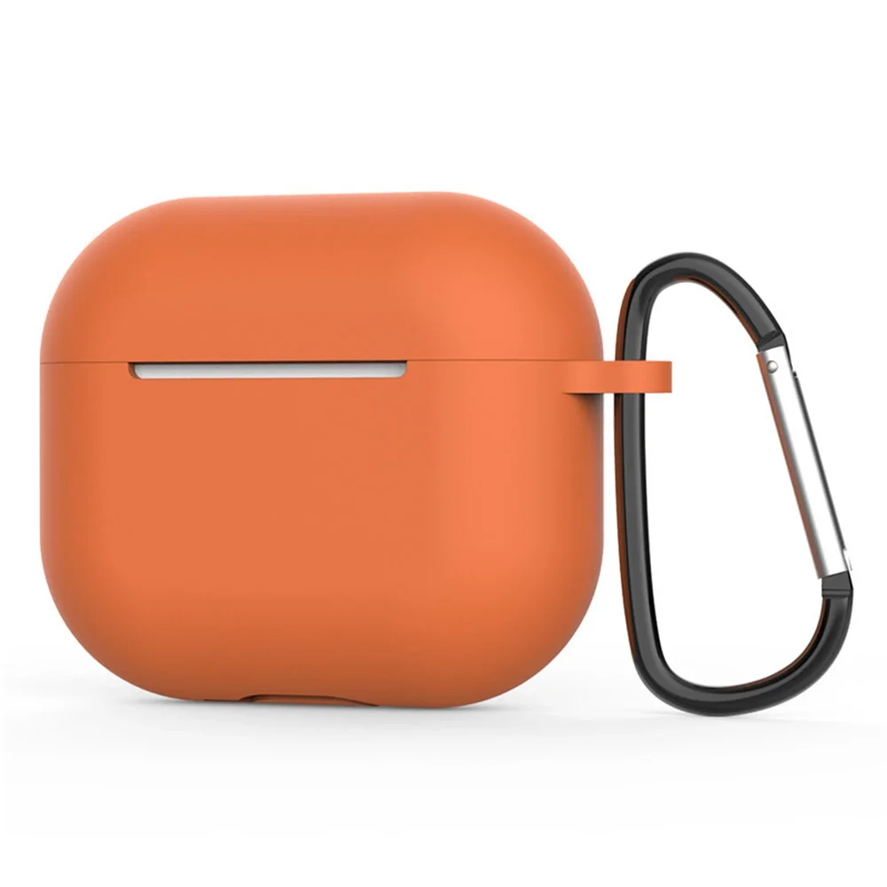 Φωτογραφία προϊόντος: Techsuit Θήκη Silicone AirPods 4 Smooth Ultrathin Orange