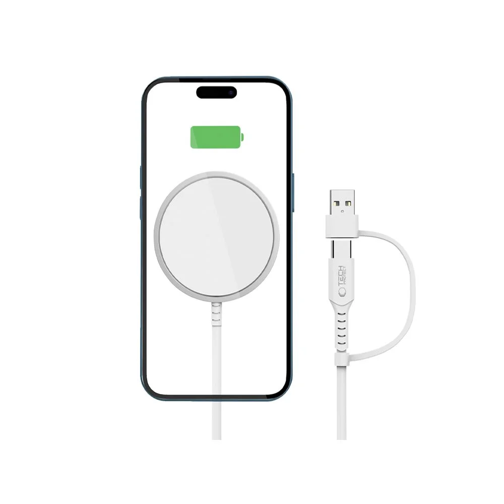 Φωτογραφία προϊόντος: Tech-Protect Φορτιστής Magnetic Magsafe Wireless Charger White