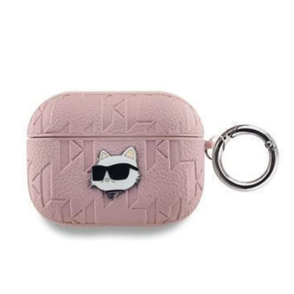 Φωτογραφία προϊόντος: Karl Lagerfeld Θήκη PU Embossed Choupette Head Case for AirPods Pro Pink