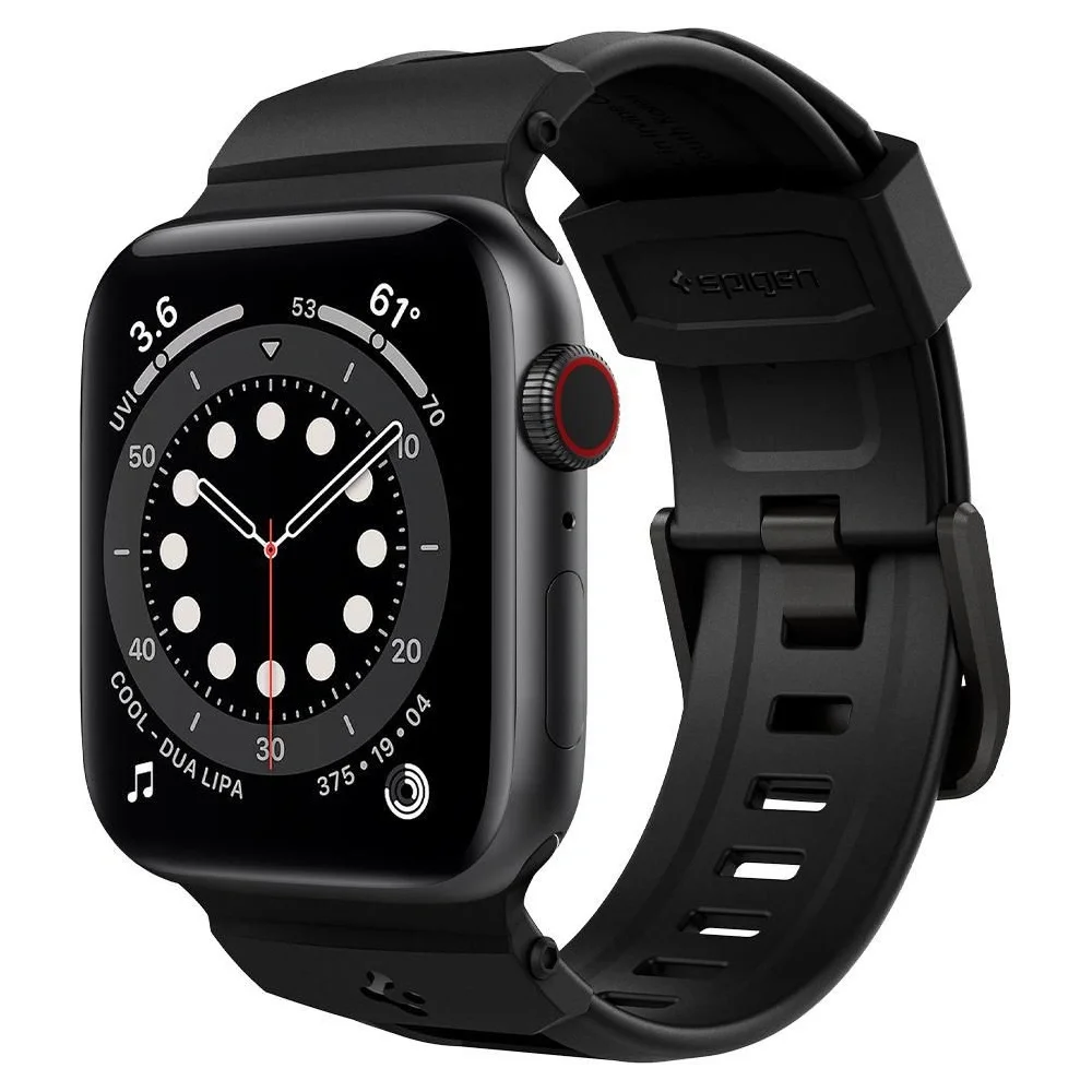 Φωτογραφία προϊόντος: Spigen Rugged Band Apple Watch 8 / 9 / 10 / 11 / SE / Ultra (44 / 45 / 46 / 49 mm) Matte Black