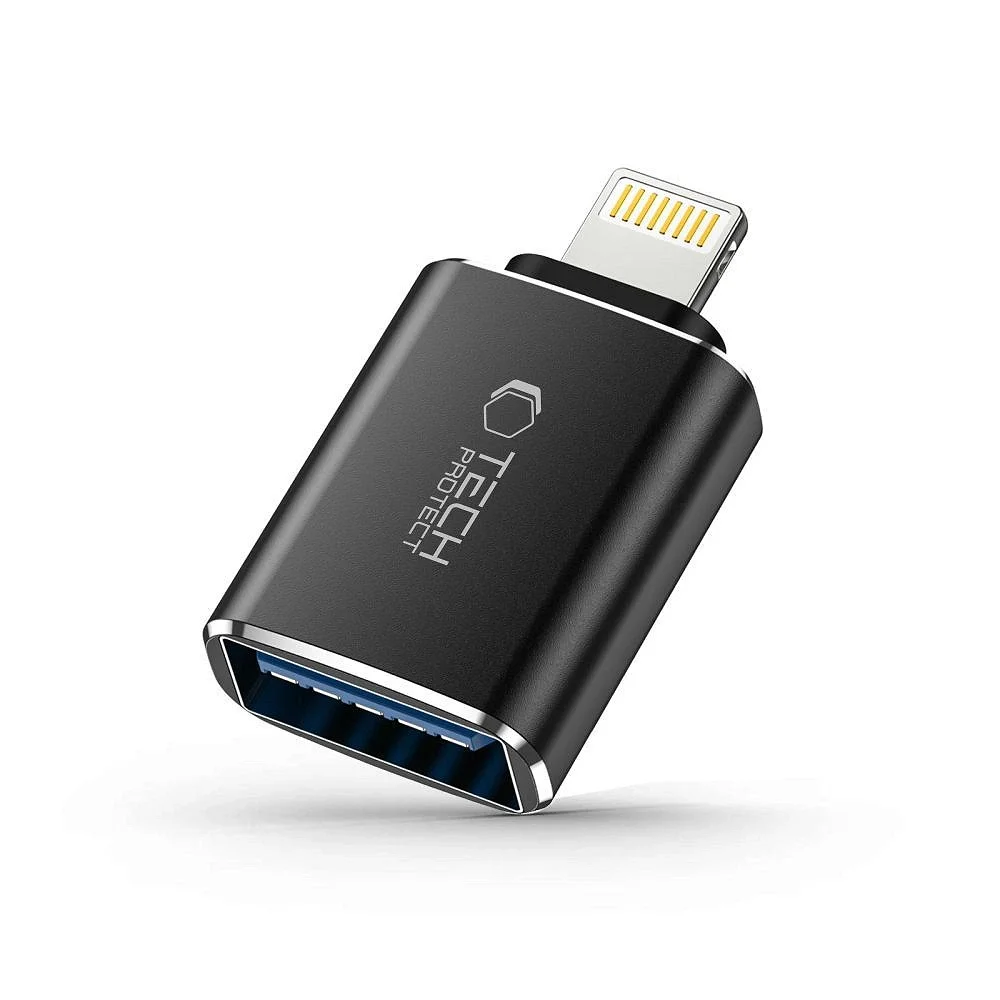 Φωτογραφία προϊόντος: Tech-Protect Αντάπτορας Ultraboost USB‑A σε Lightning OTG Black