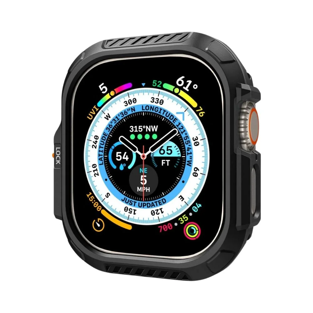 Φωτογραφία προϊόντος: Spigen Θήκη Lock Fit Apple Watch Ultra 1/2 49mm Black