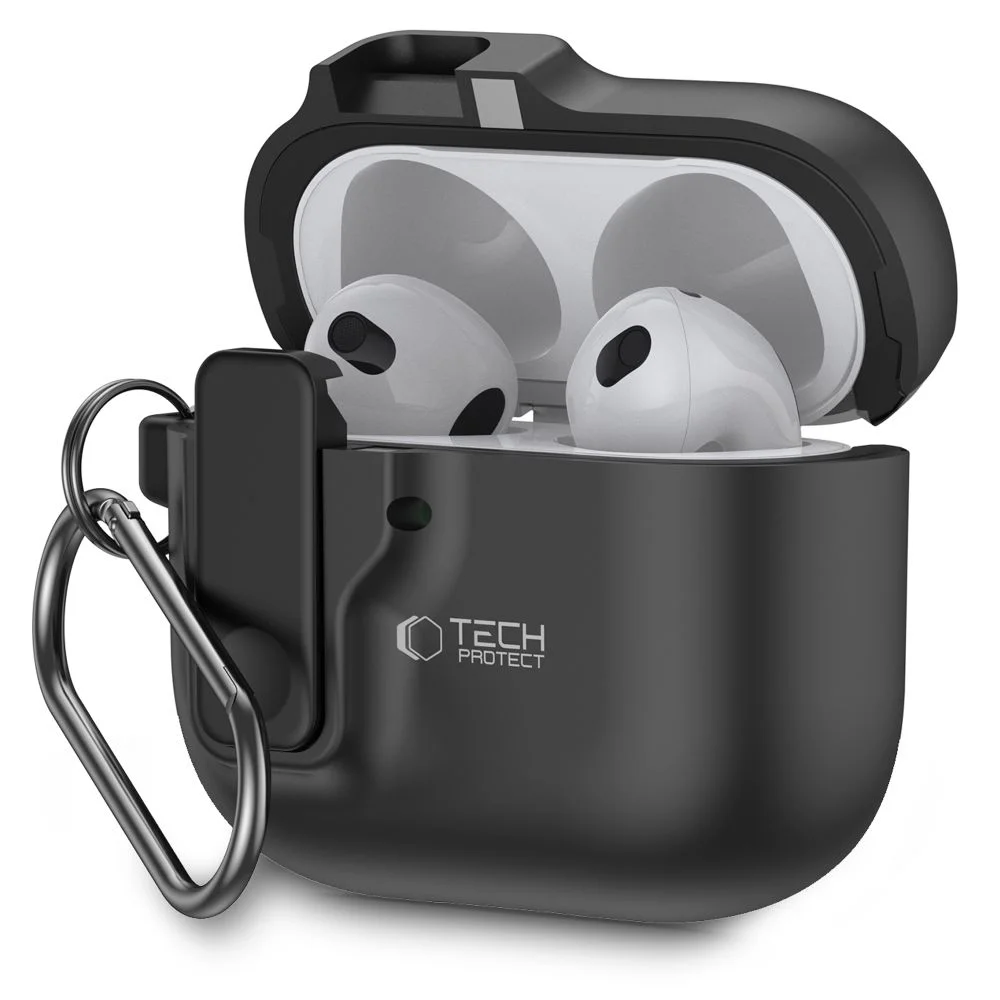 Φωτογραφία προϊόντος: Tech-Protect Θήκη Slim Hook Apple AirPods 4 Black