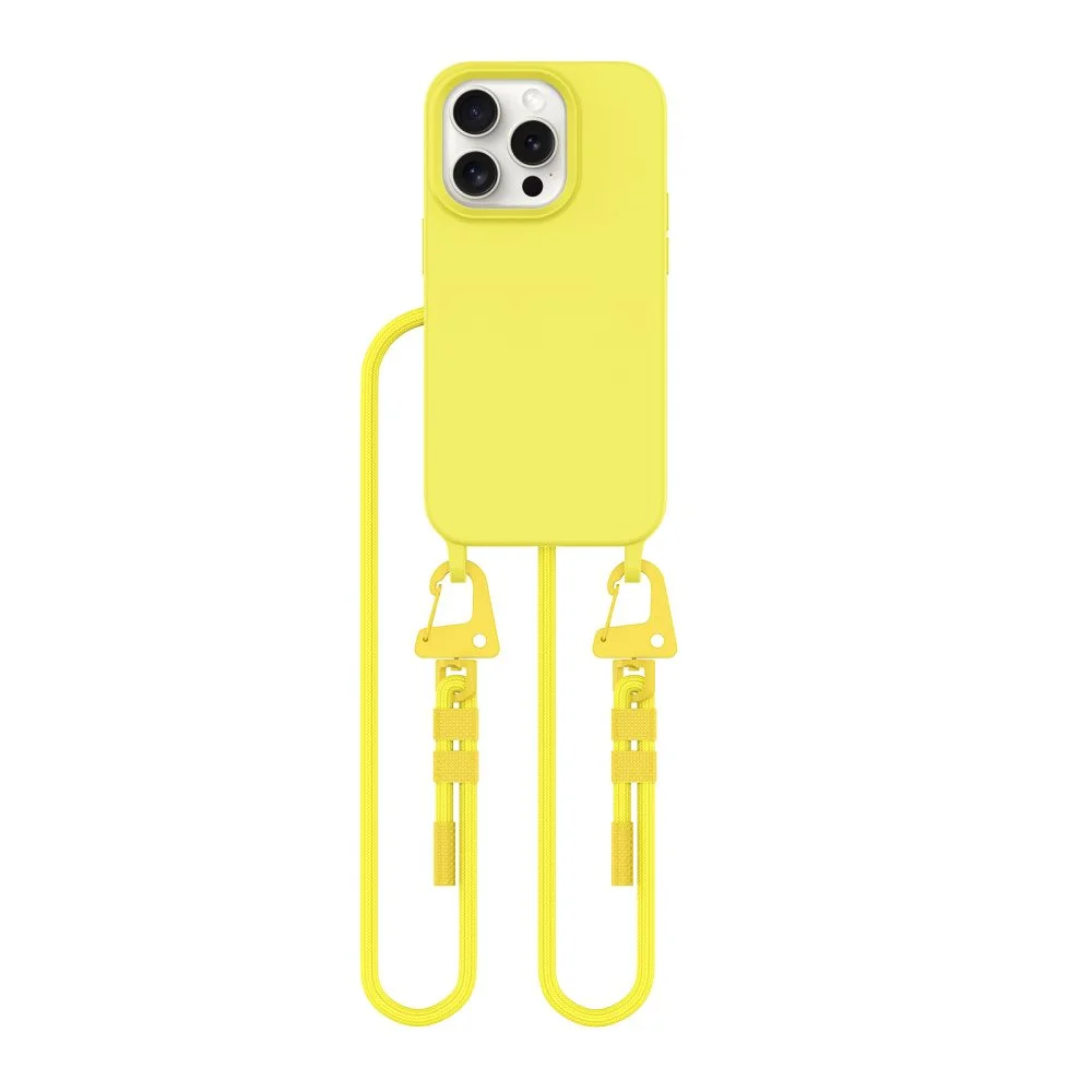 Φωτογραφία προϊόντος: Tech-Protect Θήκη με Κορδόνι MagNecklace MagSafe iPhone 15 Pro Canary Yellow