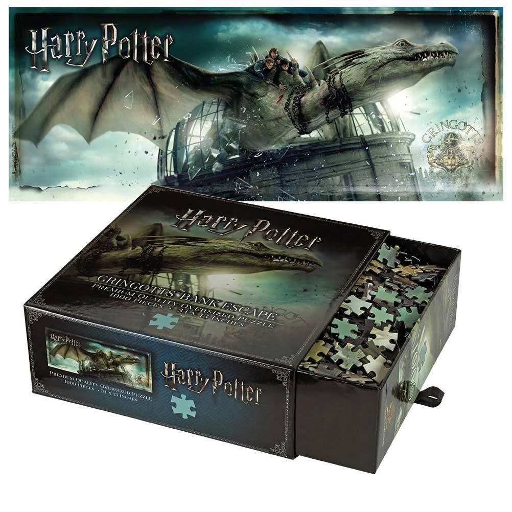 Φωτογραφία προϊόντος: Noble Collection Harry Potter Jigsaw Puzzle Gringotts Bank Escape