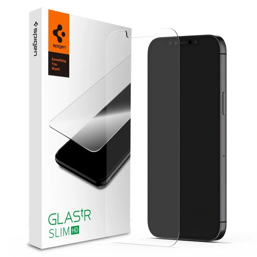 Φωτογραφία προϊόντος: Spigen Glas.tR Slim HD Tempered Glass Apple iPhone 12 mini Clear